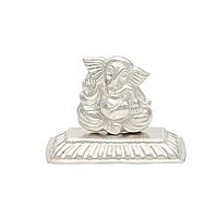 God Ornament Silver Vinayagar Idol