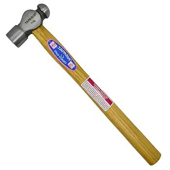TAPARIA Hammer With Wooden Handle Ball Pein 110gms 9A WH 110 B* TAPARIA Hammer With Wooden Handle Ball Pein 110gms 9A WH 110 B*