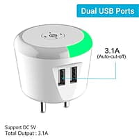 Portronics Adapto 469 3.1A Timer Adapter