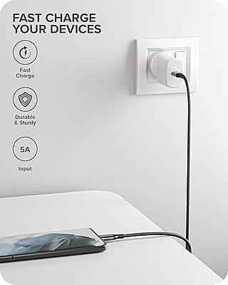 ALOGIC Super Ultra USB-C to USB-C Cable - Male to Male โ 1.5m โUSB 2.0 - 5A - 480Mbps - Space Grey | ULCC21.5-SGR ALOGIC Super Ultra USB-C to USB-C Cable - Male to Male โ 1.5m โUSB 2.0 - 5A - 480Mbps - Space Grey | ULCC21.5-SGR