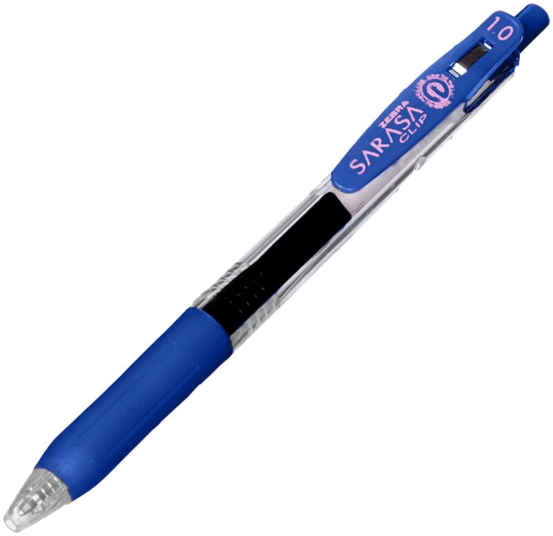 ZEBRA SARASA CLIP 1.0 BLUE ZEBRA SARASA CLIP 1.0 BLUE