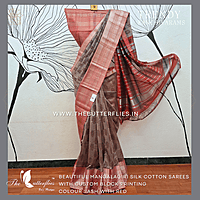 Mangalagiri Pure Silk Cotton Sarees  SJNSSIL19425