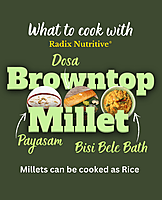 Browntop Millet | Unpolished and Roasted