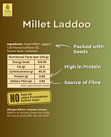 Millet Laddoo - 200 g | with Jaggery | Vegan | Gluten Free