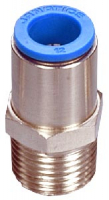 Janatics- Male connector (Internal hexagon socket) Dia6xM5,Standard,Straight,Male Connector (Internal Hexagon Socket),Metric,M5 X 0.8,6