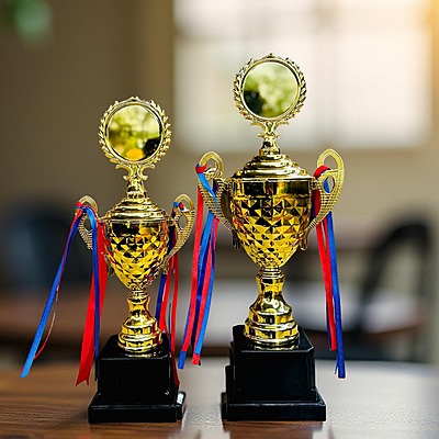 E-PC210 SMALL TROPHY 18% 36cm