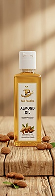 Almond Oil (Cold & Wood Pressed)