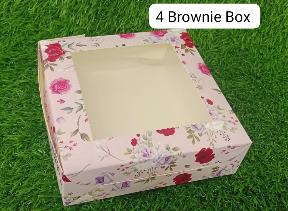 Brownie Box 4 Floral