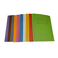 Janrax 9x7"" Blue 80 Pages Feint and Ruled Exercise Book