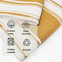 Striped Kitchen Towel Set of 2