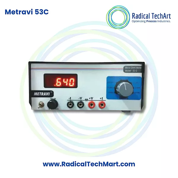 Metravi 53C Digital Micro Ohms Meter