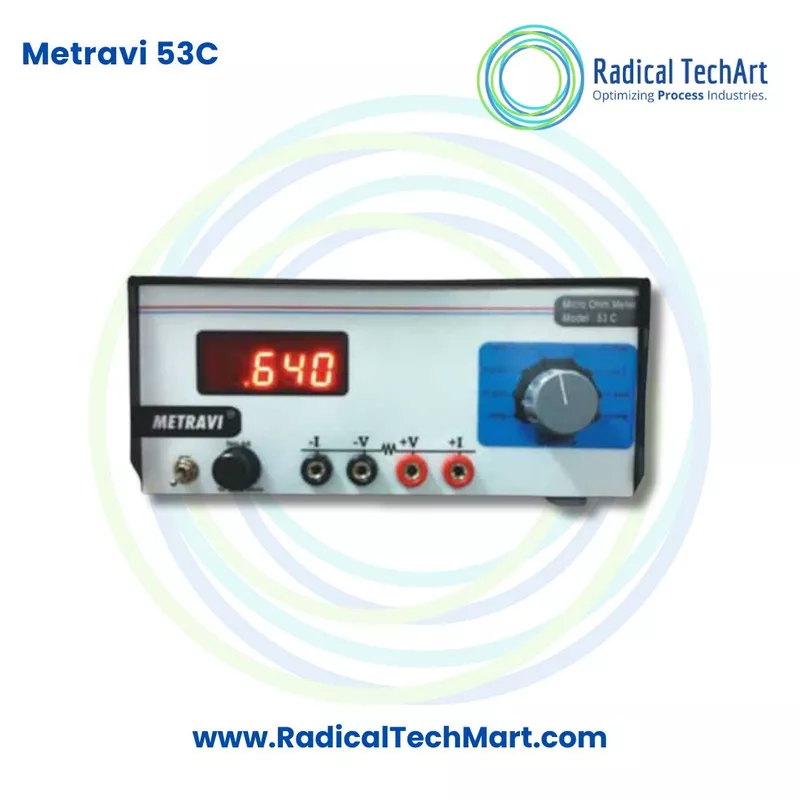 Metravi 53C Digital Micro Ohms Meter