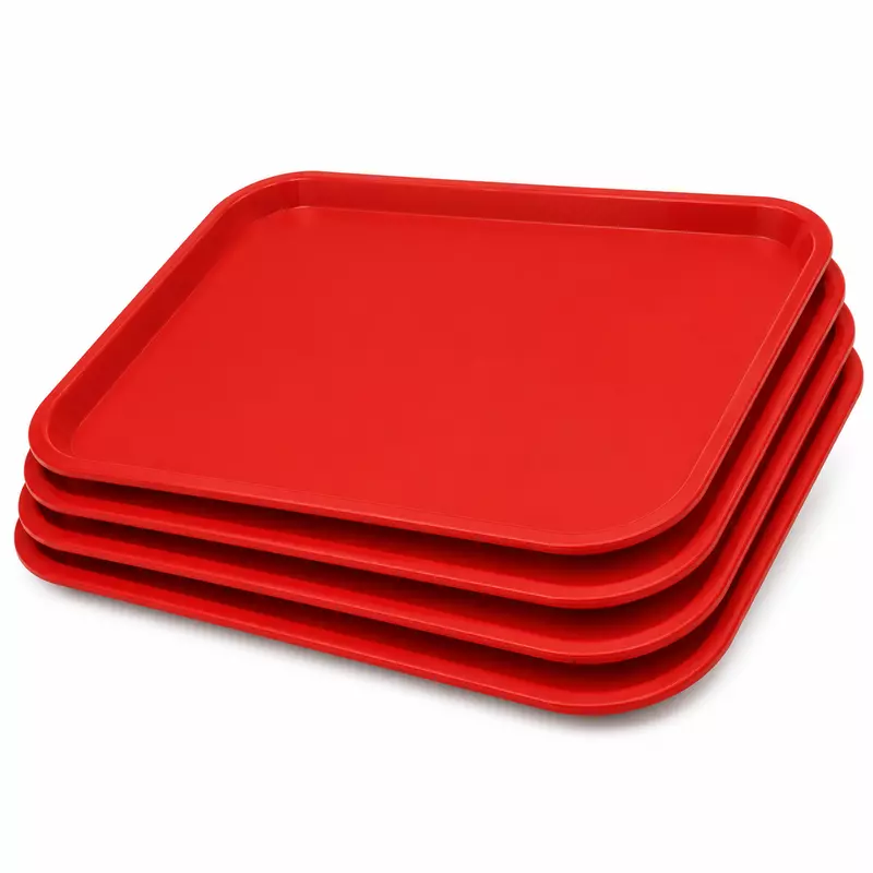 PP TRAY RED