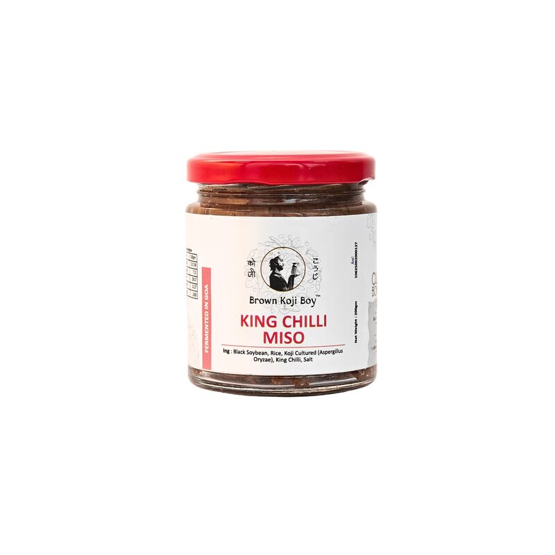 King Chilli Miso – Fiery Fermented Umami Paste 200 Gms