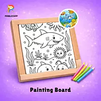 friendly Shark Coloring