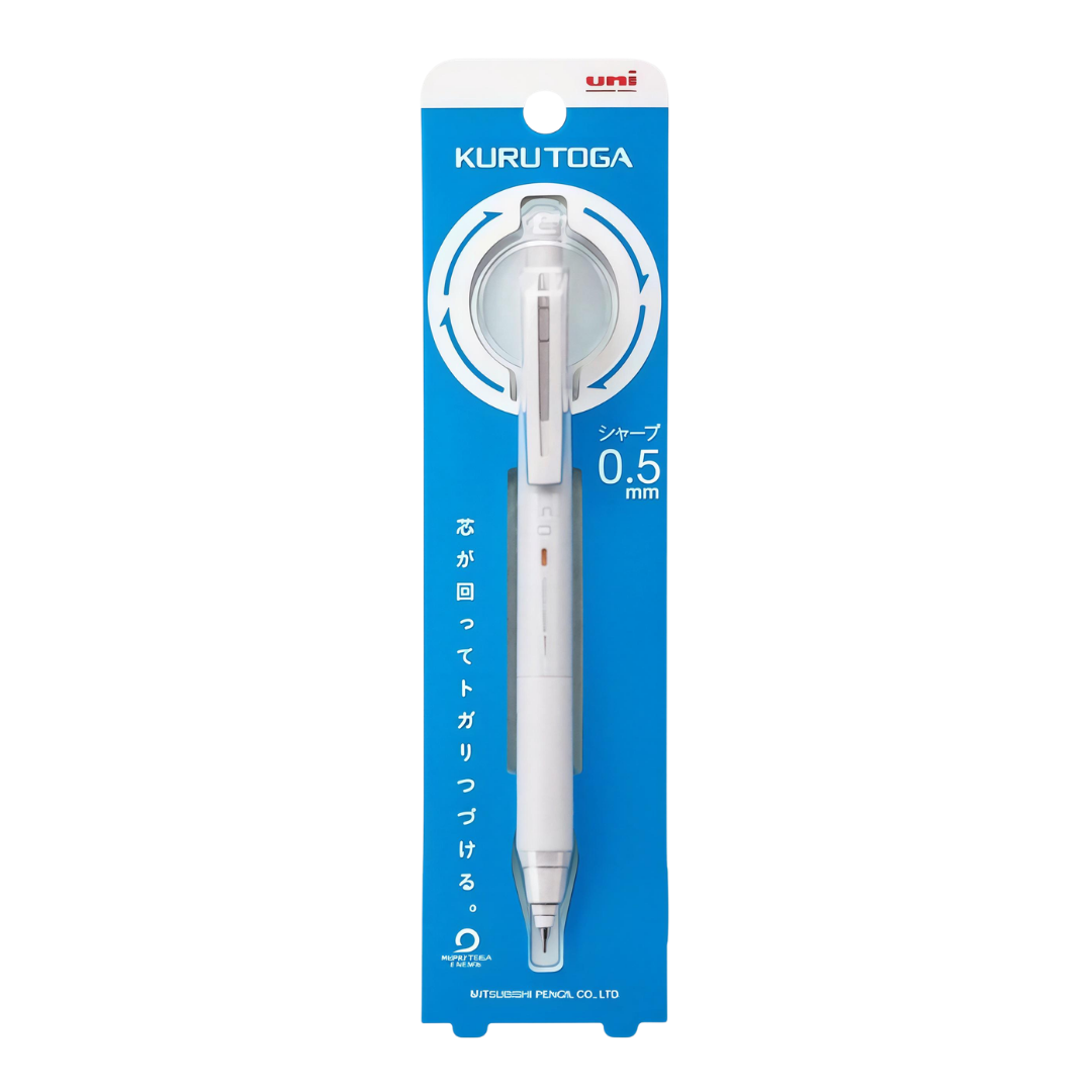 Mitsubishi Pencil | Mechanical Pencil | 0.5mm | Kurtoga KS Model | M5-KS 1P | Light Gray