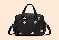 Mini Diaper and Travel Bag - Black Cuddles Mini Diaper and Travel Bag - Black Cuddles