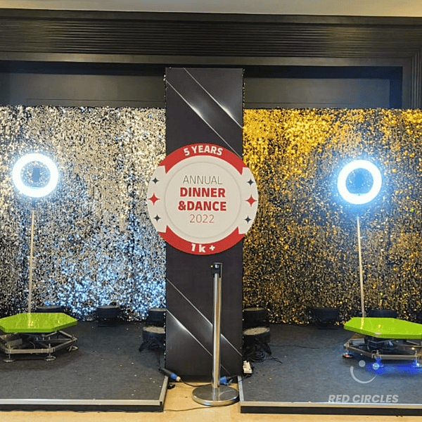 AI 360-DEGREE ROTATION VIDEO BOOTH