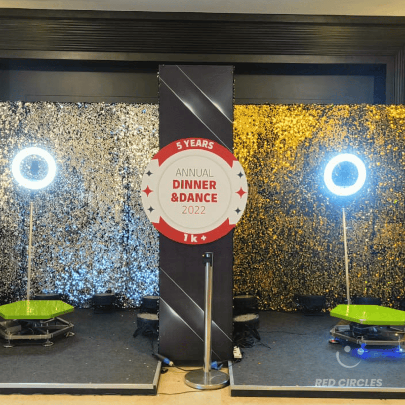 AI 360-DEGREE ROTATION VIDEO BOOTH