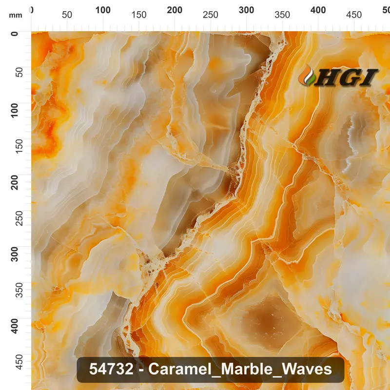 54732 Caramel Marble Waves