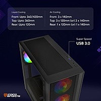 Coconut Rampage 4000D E-ATX Gaming Cabinet