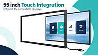 IR Touch Overlay 55 inch Glass-Free Infrared Touch Frame (USB) IR Touch Overlay 55 inch Glass-Free Infrared Touch Frame (USB)