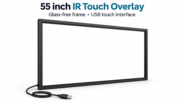 IR Touch Overlay 55 inch Glass-Free Infrared Touch Frame (USB) IR Touch Overlay 55 inch Glass-Free Infrared Touch Frame (USB)