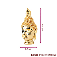 Gold Buddha Head Medium