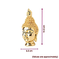 Gold Buddha Head Medium