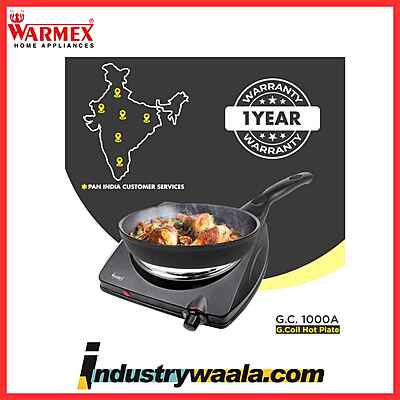 Warmex G C 1000A Hot Plates Fitted with Wire & Plug