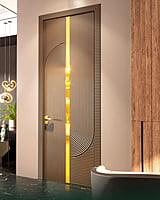 Modern Luxury: 3D HDHMR Door with Elegant Deco Paint Finish