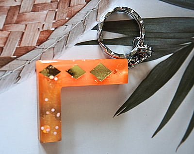 'L' ESPEJO LETTER KEYCHAIN(LKB00032) 'L' ESPEJO LETTER KEYCHAIN(LKB00032)