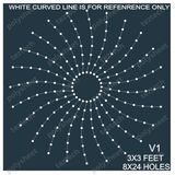 3FCRV824V1 CURVED CIRCLE 8X24 V1 3X3 FT