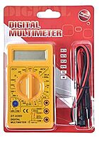 LCD Display Digital Multi-meter Digital Multimeter (Yellow Color)