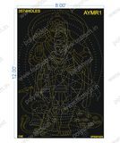 AYMR1 AYAPA+MURUGAN 12X8 FEET 3574 HOLES (2 IMAGE IN 1 SHEET)