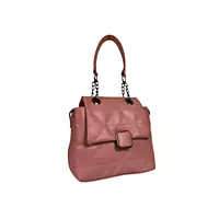 Quilted Crossbody Bag with Adjustable Strap