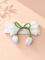 Tulip Bow Baby Headband Tulip Bow Baby Headband