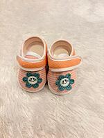 Baby Booties – Unisex Infant Shoes - Dream Daisy (Pink, 0–6M)