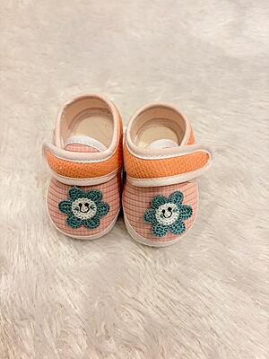 Baby Booties – Unisex Infant Shoes - Dream Daisy (Pink, 0–6M) Baby Booties – Unisex Infant Shoes - Dream Daisy (Pink, 0–6M)