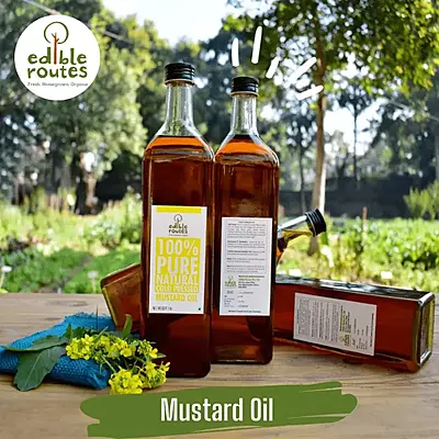 Black Mustard Oil | Organic | Cold-Pressed