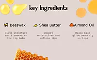 Harsha Naturals Lip Balm - Red - Tin