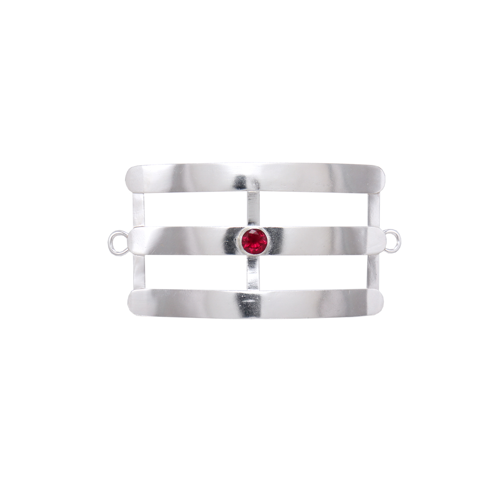 Sterling Silver Tripundra/Vibuthi Pattai
