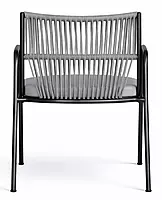 Crema Outdoor Accent Patio Weaving Chair Set of 2