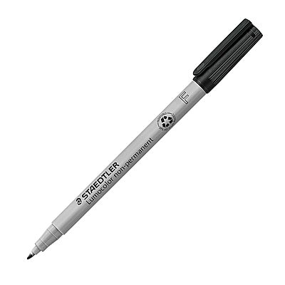 STA 316 LUMOCOLOUR NON PERMANENT  - 9 BLACK