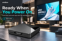 RK3566 RTC 4GB/32GB Android Signage Media Player โ Gigabit LAN, Dual-Band Wi-Fi, Touch Support, LED Display RK3566 RTC 4GB/32GB Android Signage Media Player โ Gigabit LAN, Dual-Band Wi-Fi, Touch Support, LED Display