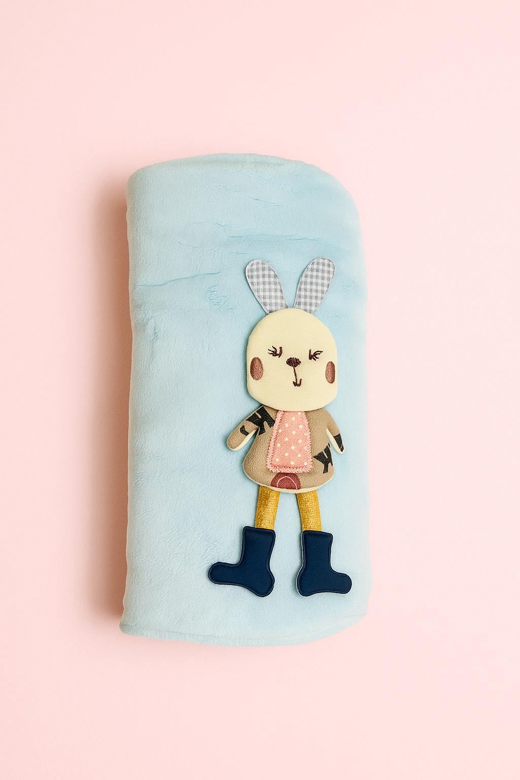 Premium Microfiber Baby Bath Towel (100×50 cm) – Snug Rabbit Premium Microfiber Baby Bath Towel (100×50 cm) – Snug Rabbit