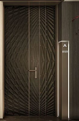 Modern Luxe: 3D HDHMR Door with Deco Pain Modern Luxe: 3D HDHMR Door with Deco Pain