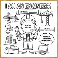 I Am an Engineer – Colour & Frame Kit