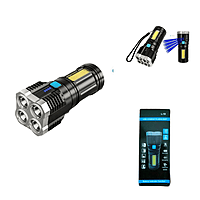 Zigdeal USB Rechargeable Flashlight – Bright LED Torch | Portable | Emergency Light
