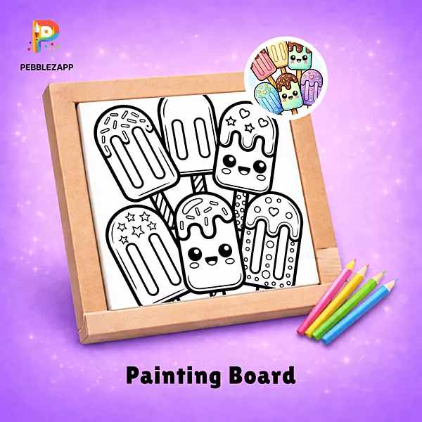 popsicles coloring